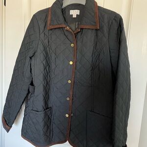 Navy barn jacket